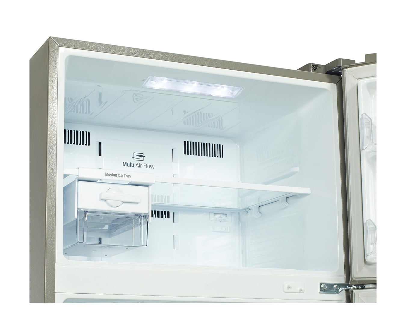 LG 510L STAINLESS STEEL VCM TOP FREEZER WITH DOOR-IN-DOOR™, GC-D512HLAL